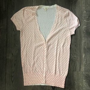 J Crew Factory Anchor Cardigan XS extra small